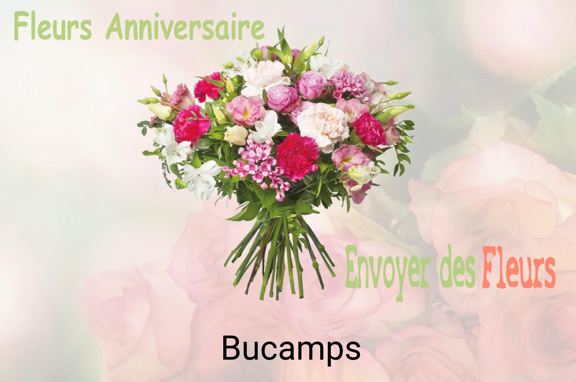Bouquet de fleurs d’anniversaire livré à Bucamps